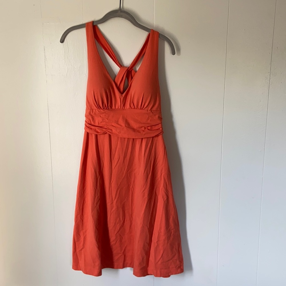 Tommy Bahama coral-orange dress